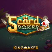 5 Card Poker on Spin Time