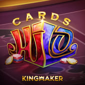 Cards Hi Lo cards game on Spin Time